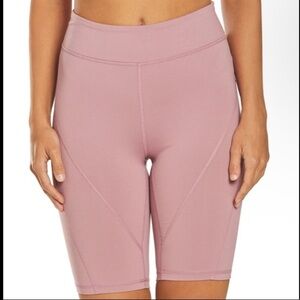 𝅺free PEOPLE MOVEMENT Hi Rise Biker Baby Short Raspberry